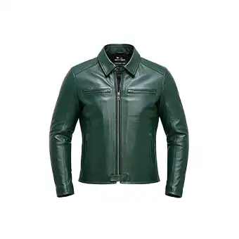 Mens Green Leather Jackets