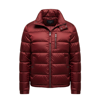 Mens Red Puffer Jackets