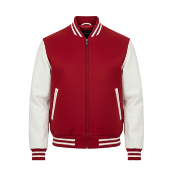 Mens Red Varsity Jackets
