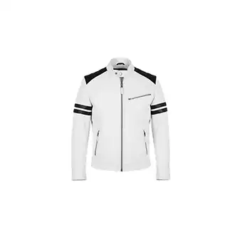 Mens White Leather Jackets