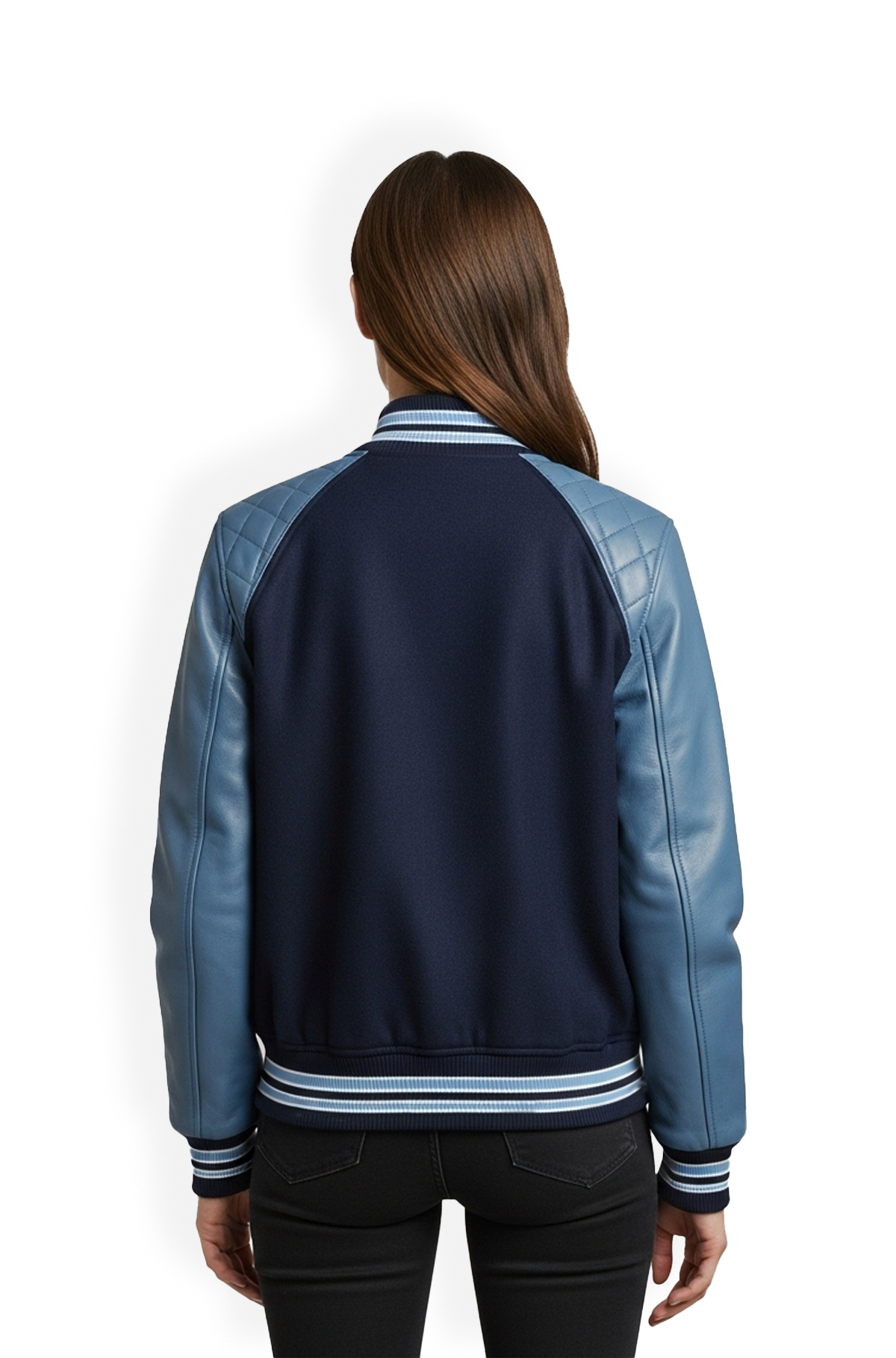 Midnight Mist Varsity Jacket