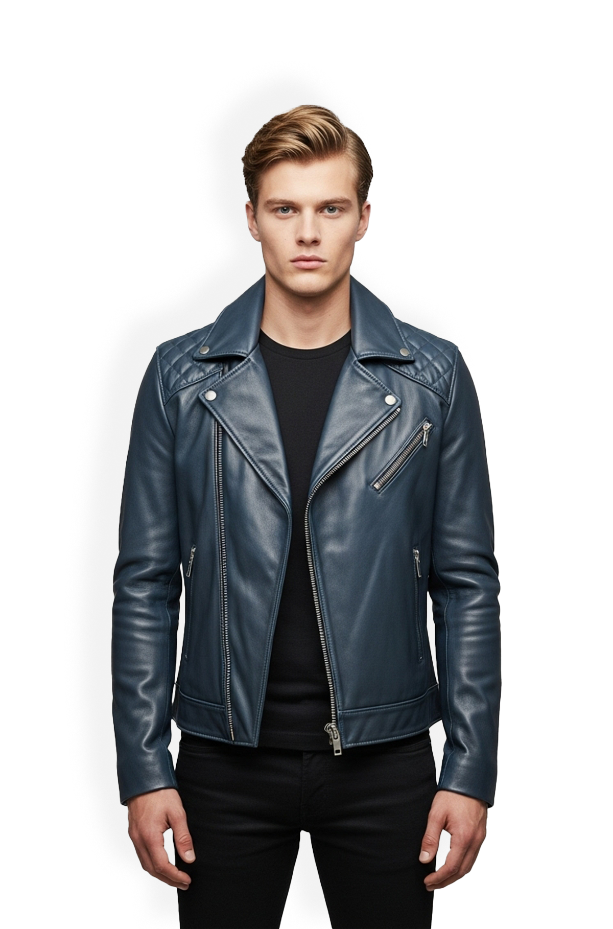 Midnight Rider Quilted Leather Jacket