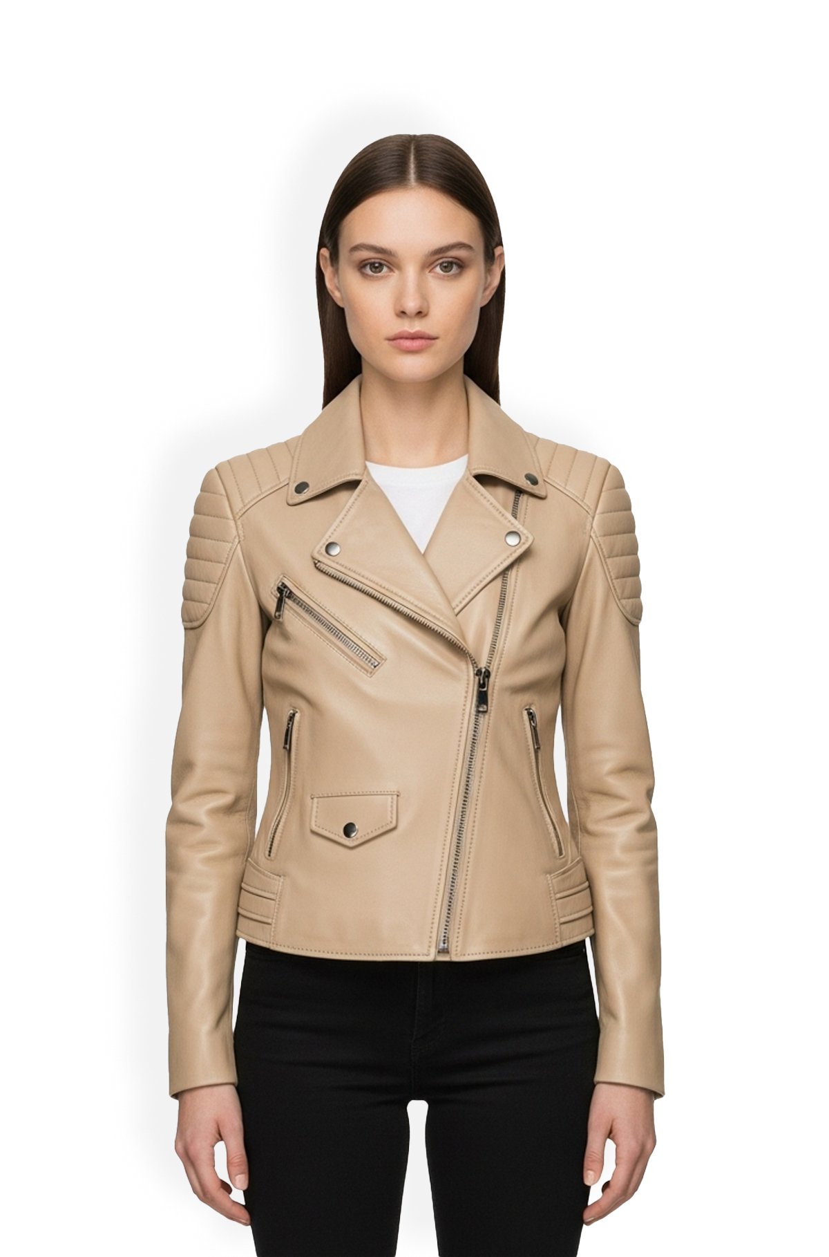 Sandstorm Biker Leather Jacket