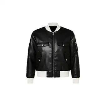 Women Black Bomber Jackets