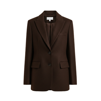 Women Brown Blazers