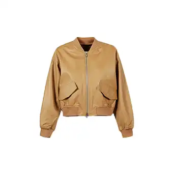 Women Brown Bomber Jackets