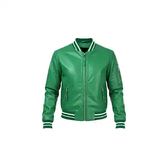Women Green Bomber Jackets