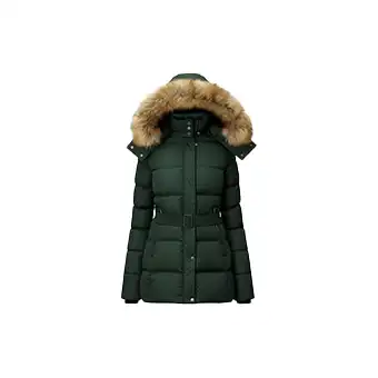Women Green Winter Coats