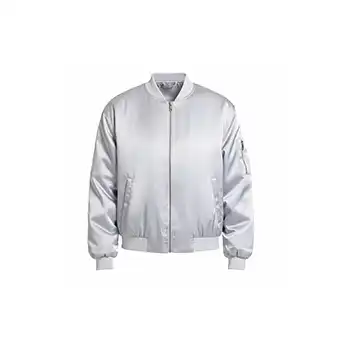 Women Silver Bomber Jackets