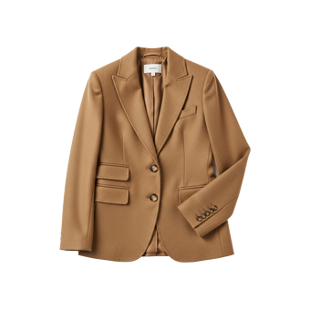 Women Tan Blazers