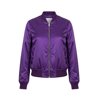 Womens Purple Bomber Jackets