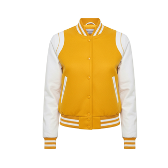 Womens Yellow Varsity Jackets