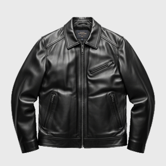 Mens Black Leather Jackets