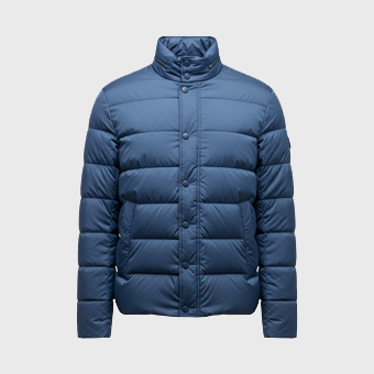 Men's Blue Puffer Jackets