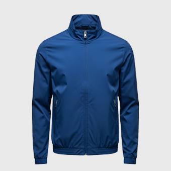 Mens Blue Windbreaker Jackets
