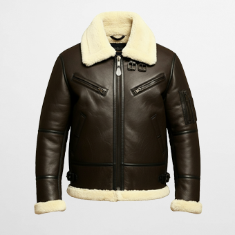 Mens Brown Aviator Jackets