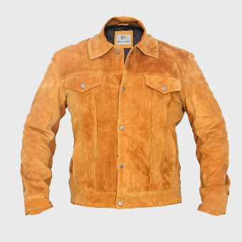 Mens Tan Suede Jackets