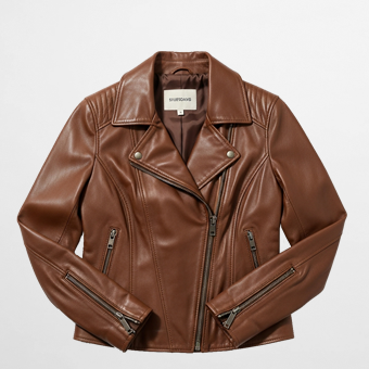 Womens Brown Leather Jackets