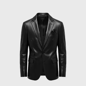 Men's Leather Blazers