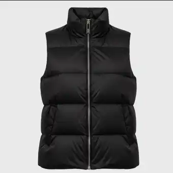 Womens Black Puffer Vest