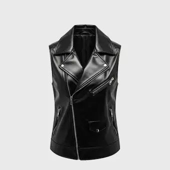 Women's Leather Vest