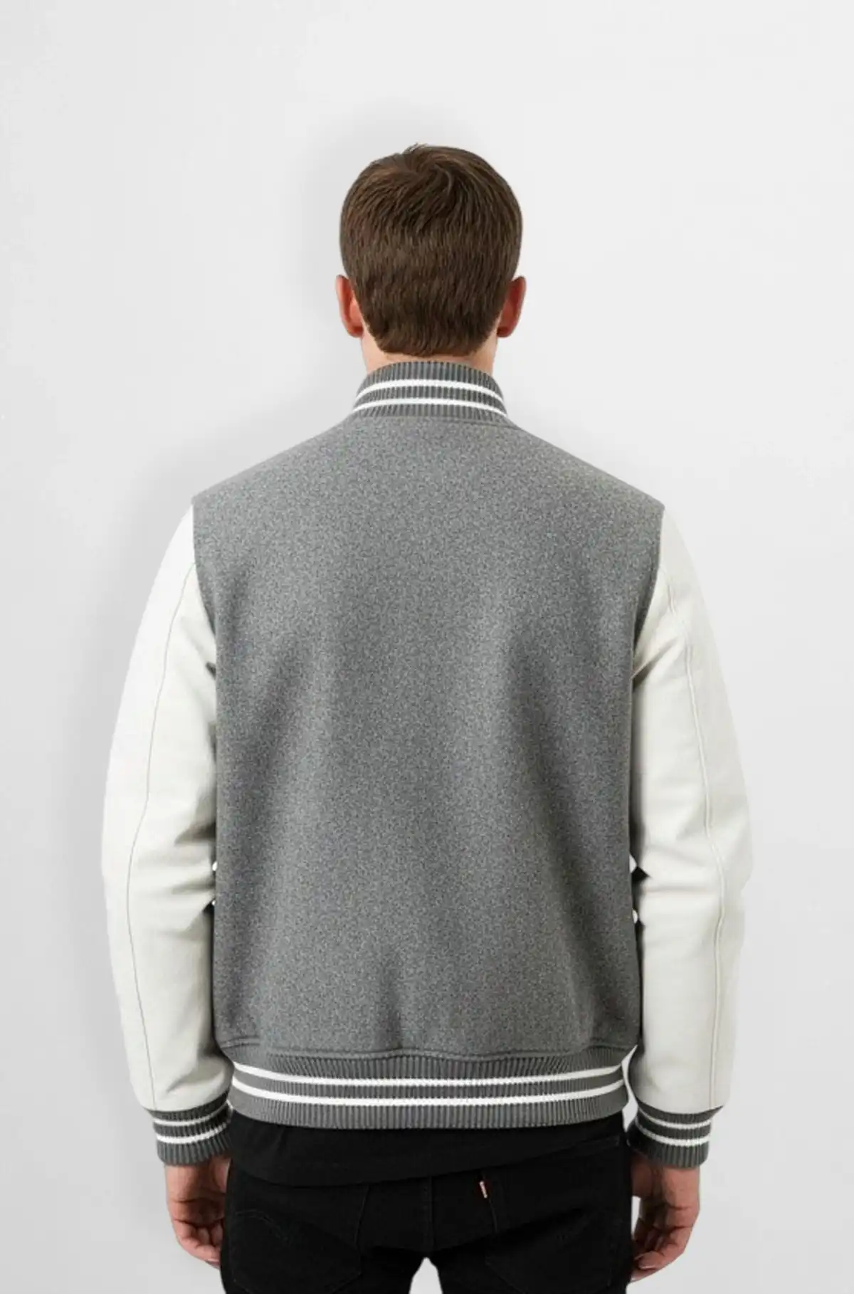 Arctic Edge Varsity Jacket