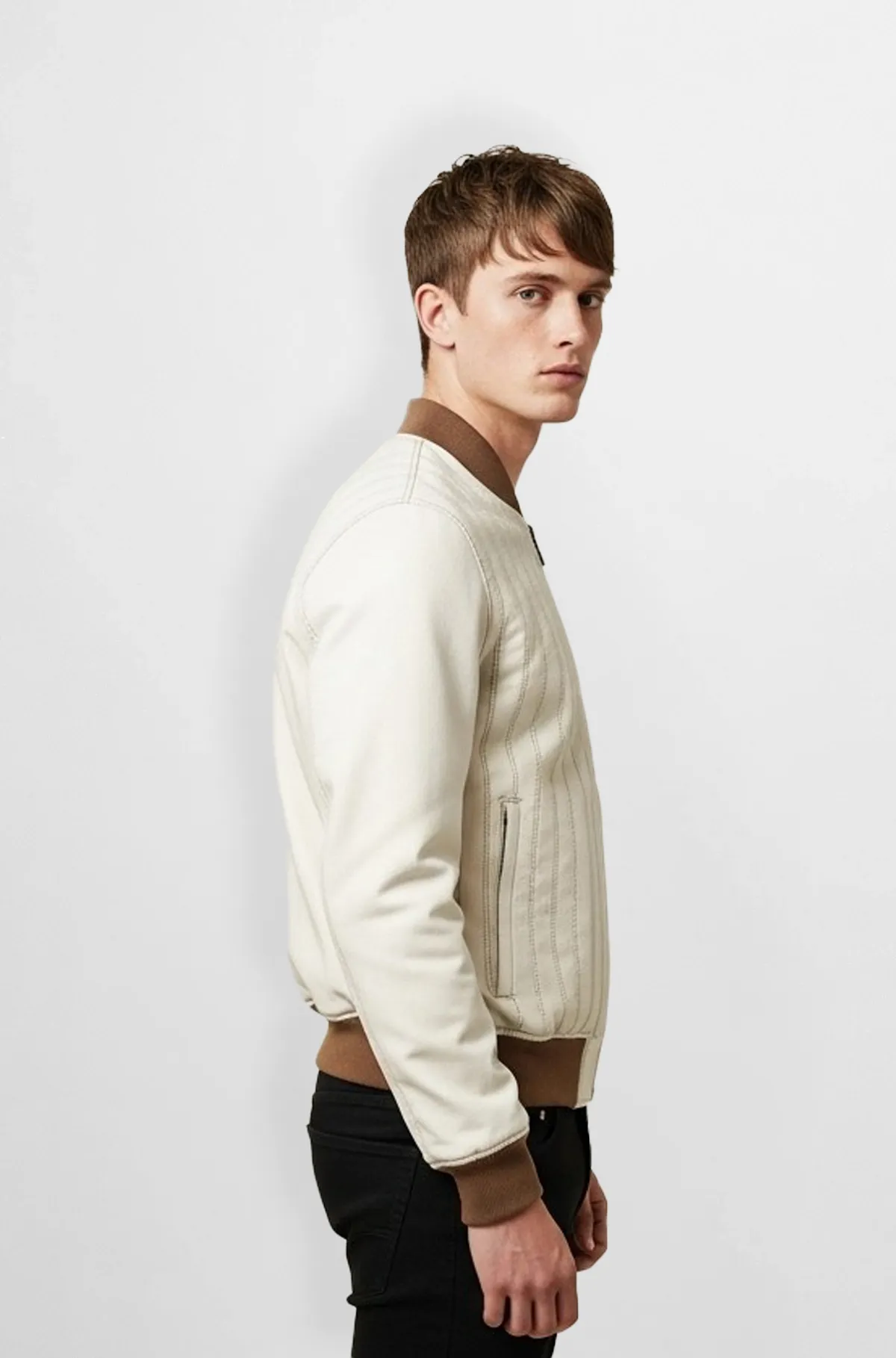 Arctic Ridge Cream Bomber