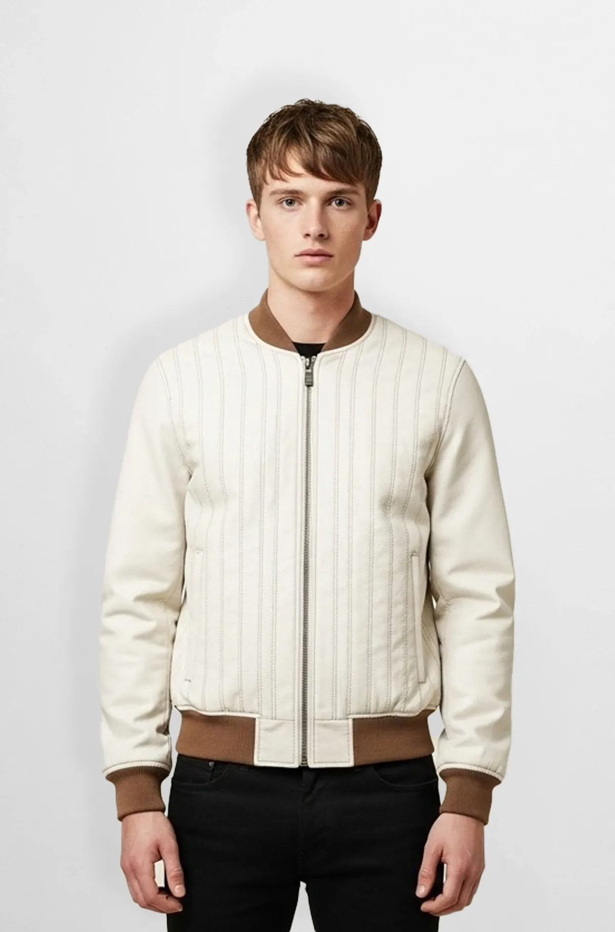 Arctic Ridge Cream Bomber
