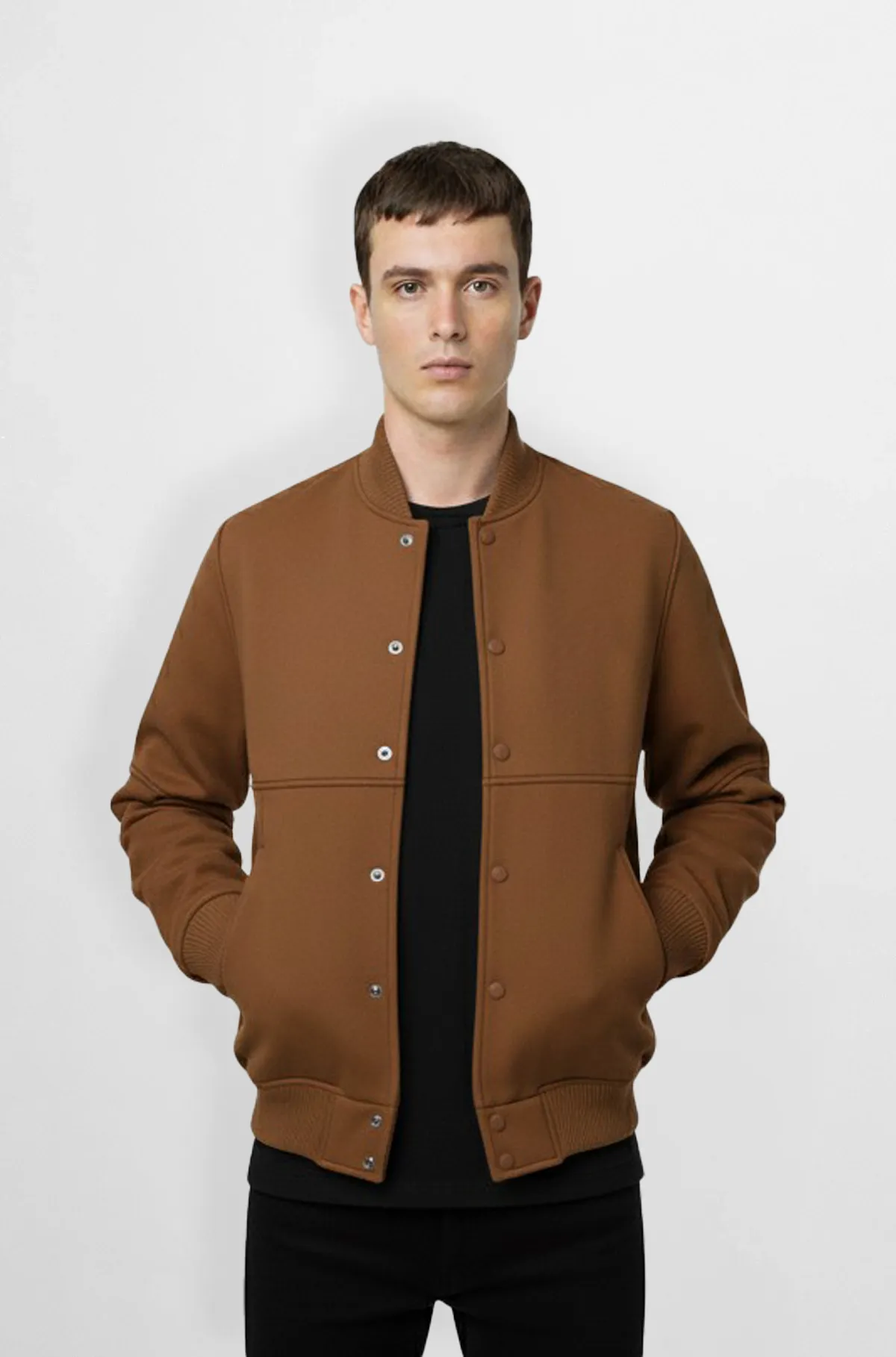 Auburn Edge Varsity Leather Jacket