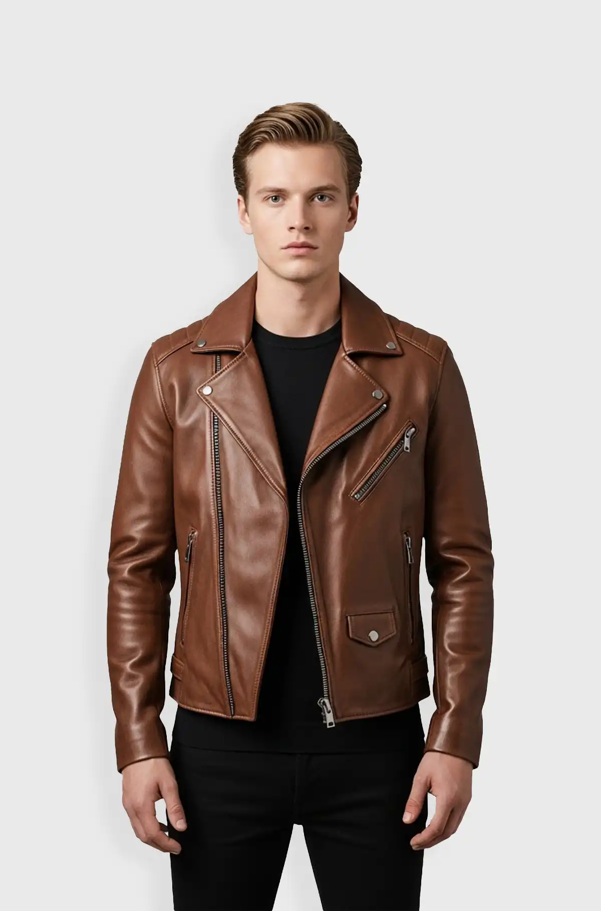 Classic Espresso Moto Edge Jacket
