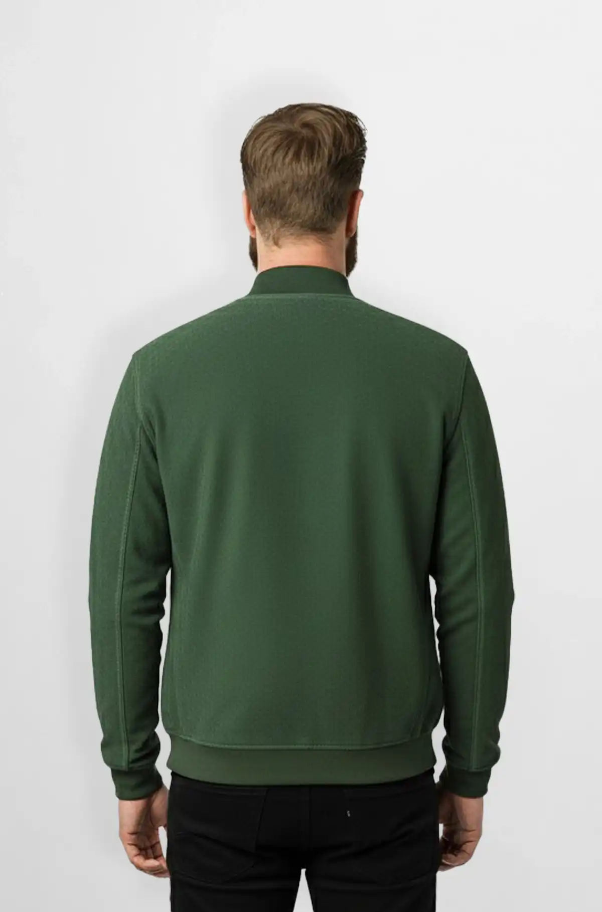 Classic Green Suede Jacket