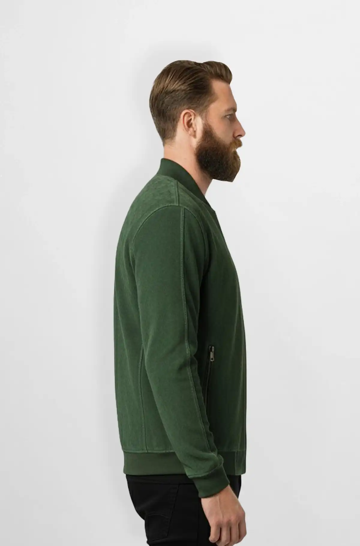 Classic Green Suede Jacket