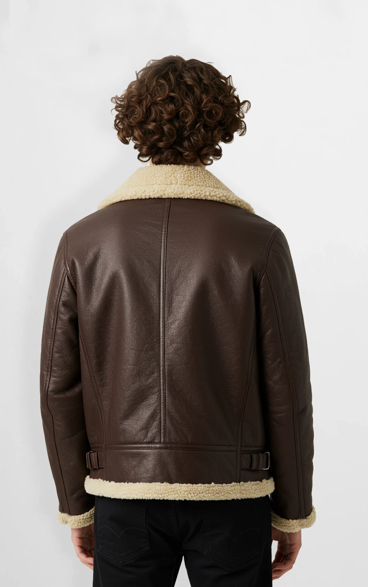 Classic Shearling Aviator Jacket