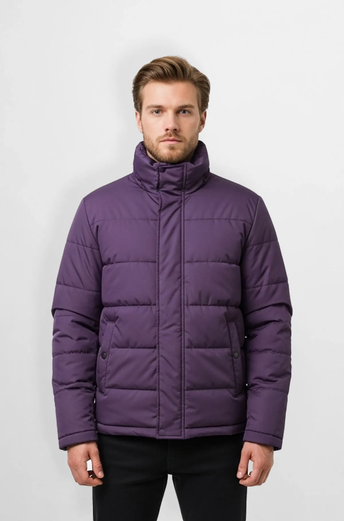 Deep Purple Urban Frost Guard For Mens Jacket