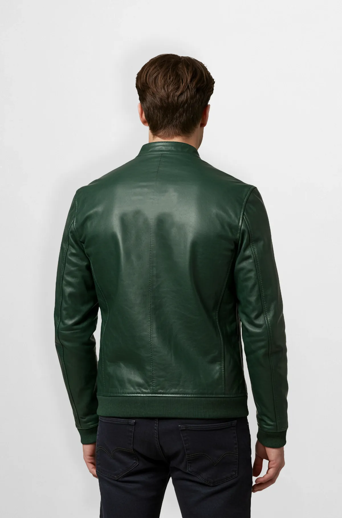 Forest Edge Classic Leather Jacket