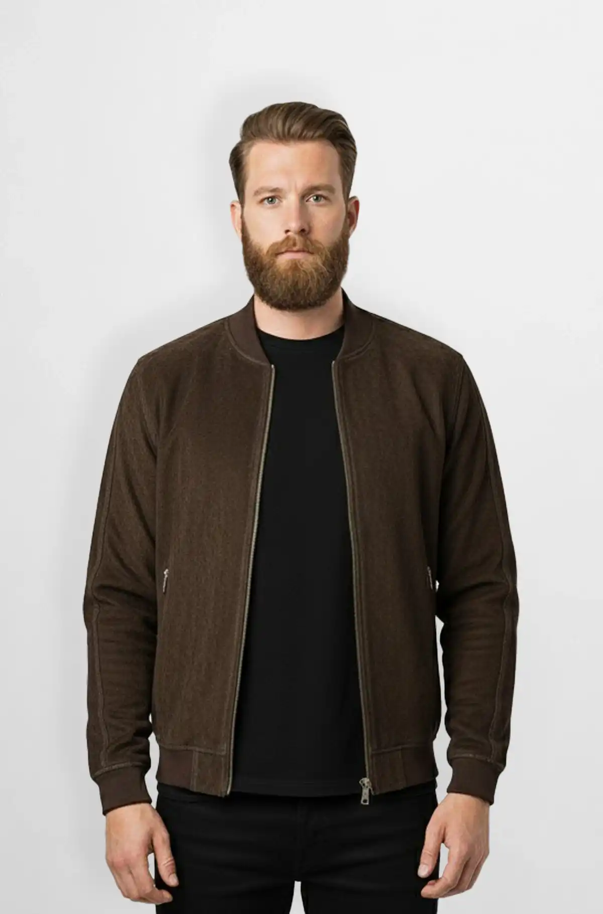 Honey Brown Suede Jacket