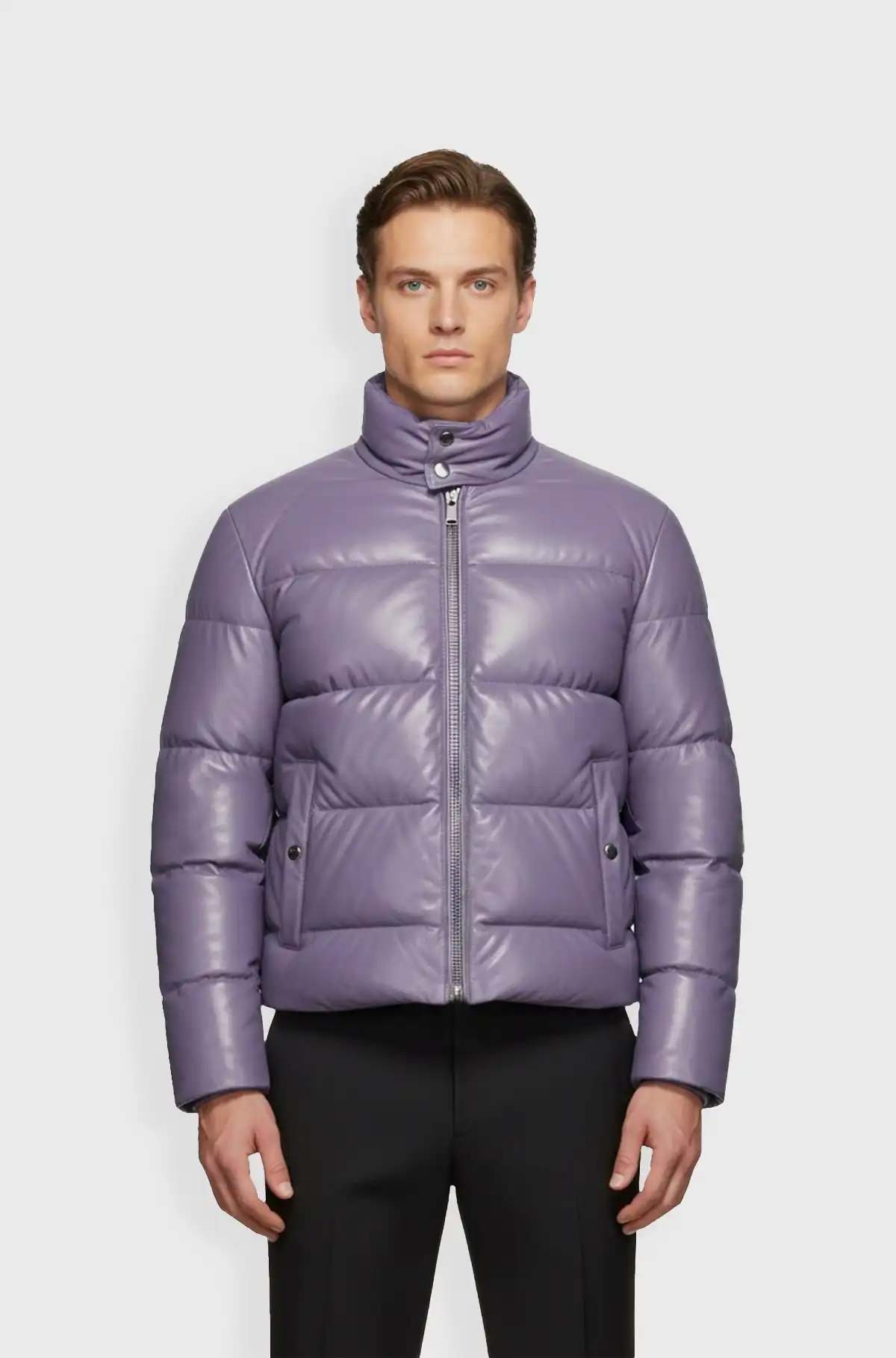 Light Purple Puffer Jacket
