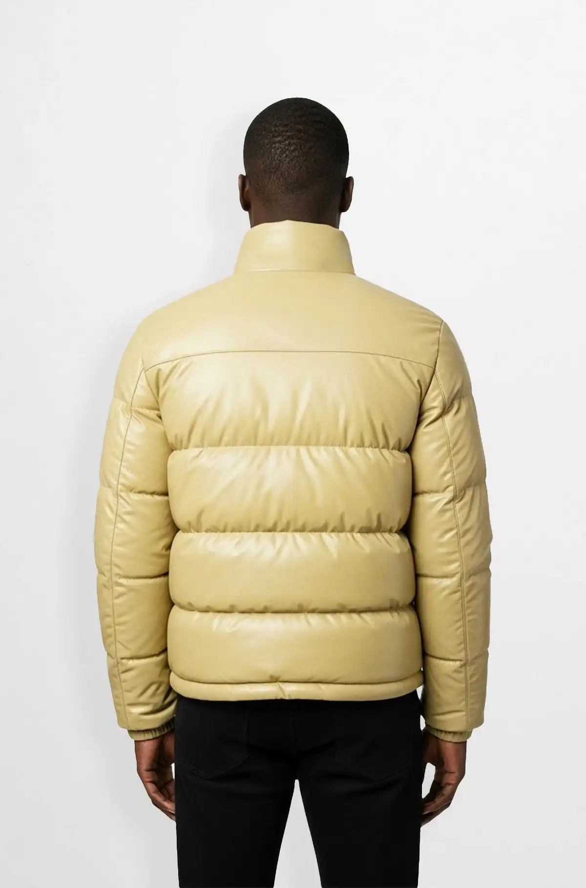 Luxe Beige Puffer Jacket