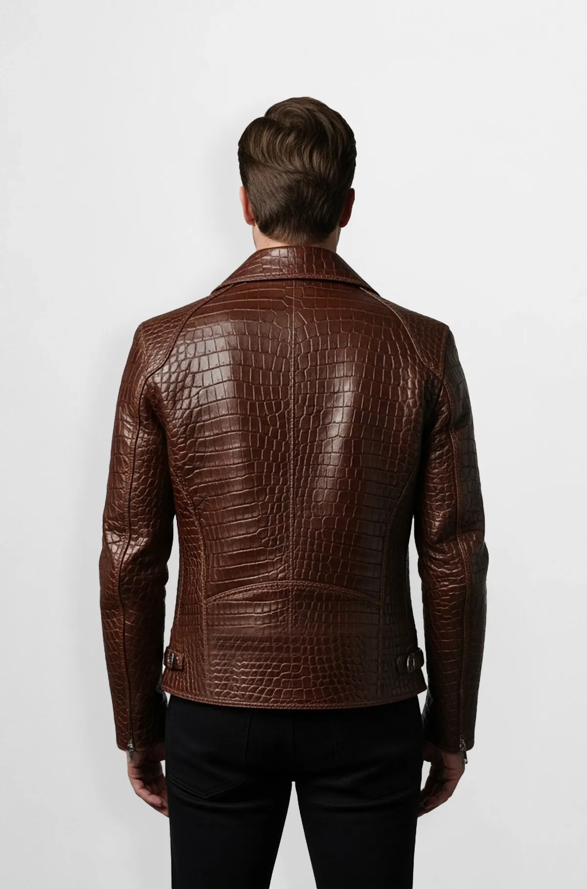 LuxeCroc Heritage Rider Jacket