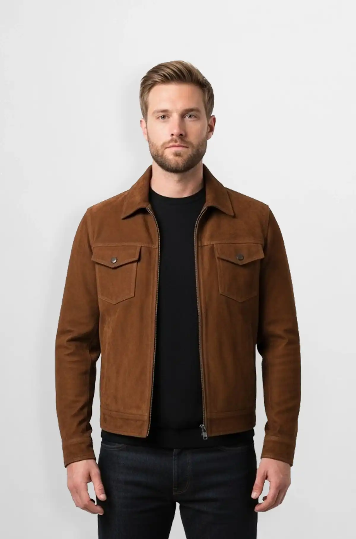 Mahogany Ridge Suede Jacket