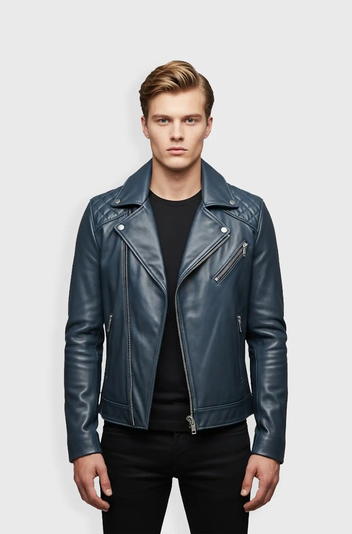 Midnight Rider Quilted Leather Jacket