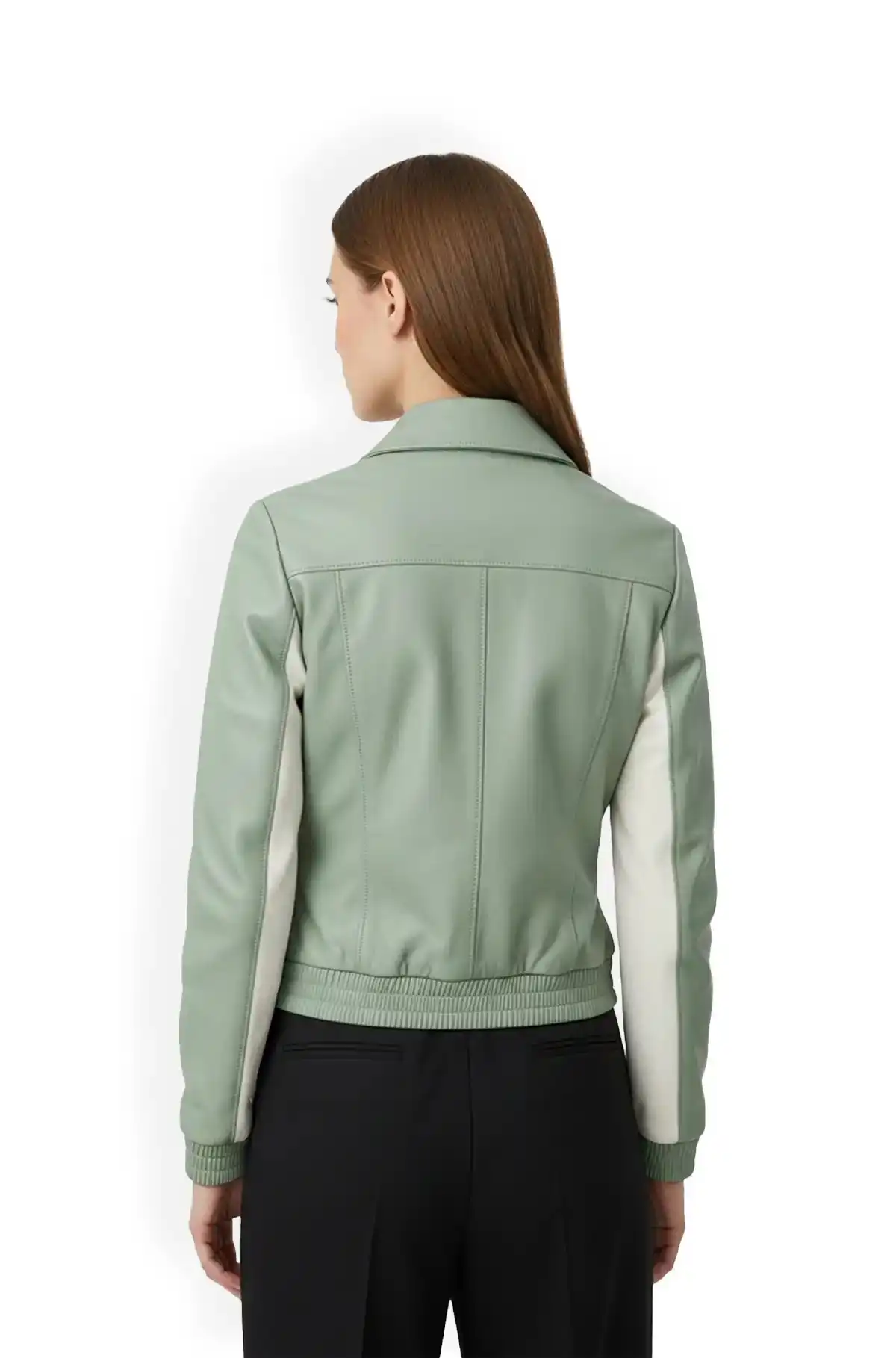 Mint Crest Bomber Jacket