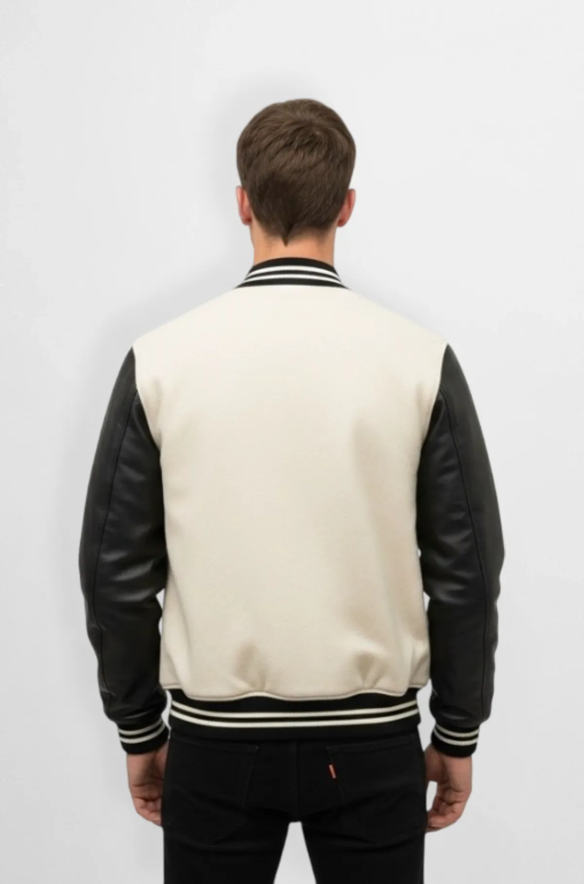 Monochrome Classic Varsity Jacket