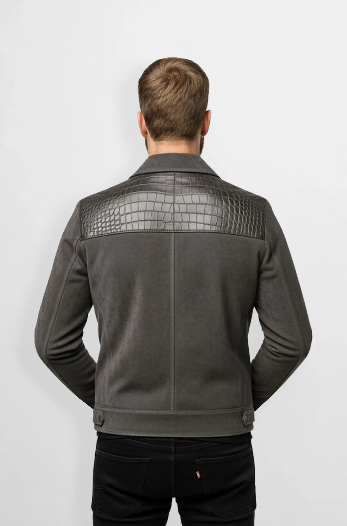 Obsidian Ridge Suede Jacket