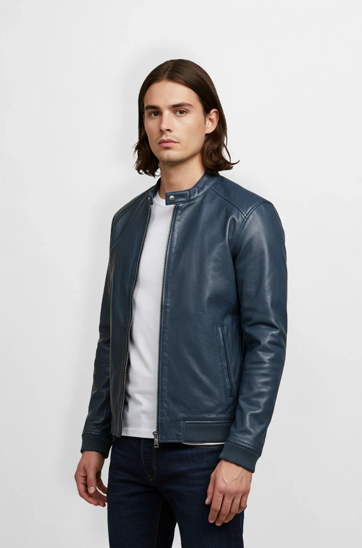 Ocean Drift Blue Bomber Jacket