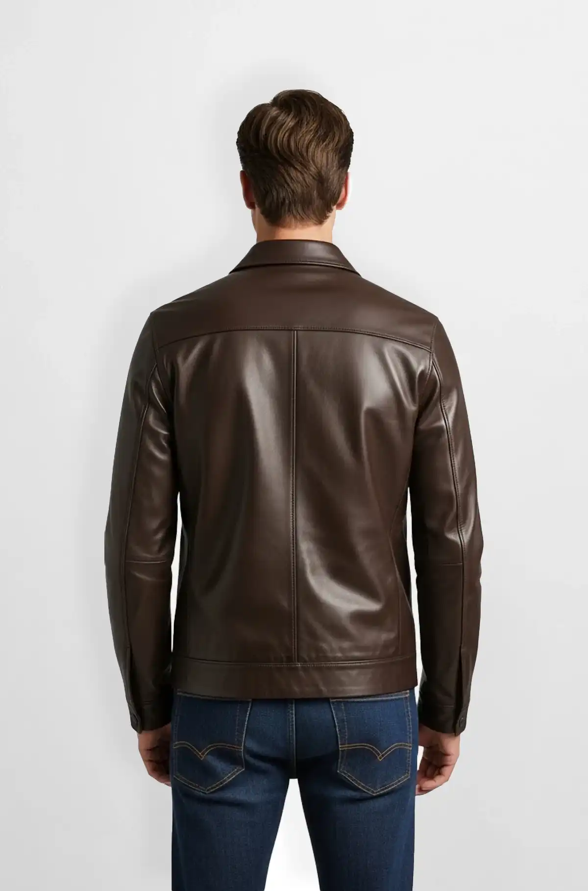 Penny Brown Leather Jacket