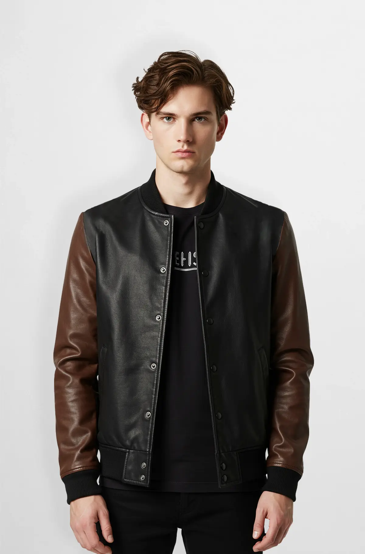 Premium Varsity Leather Jacket