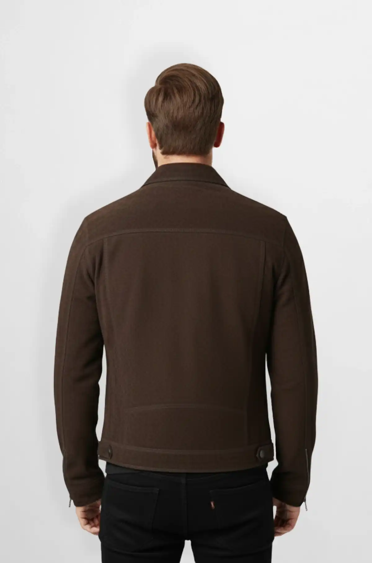 Ravaro Deep Mocha Suede Jacket