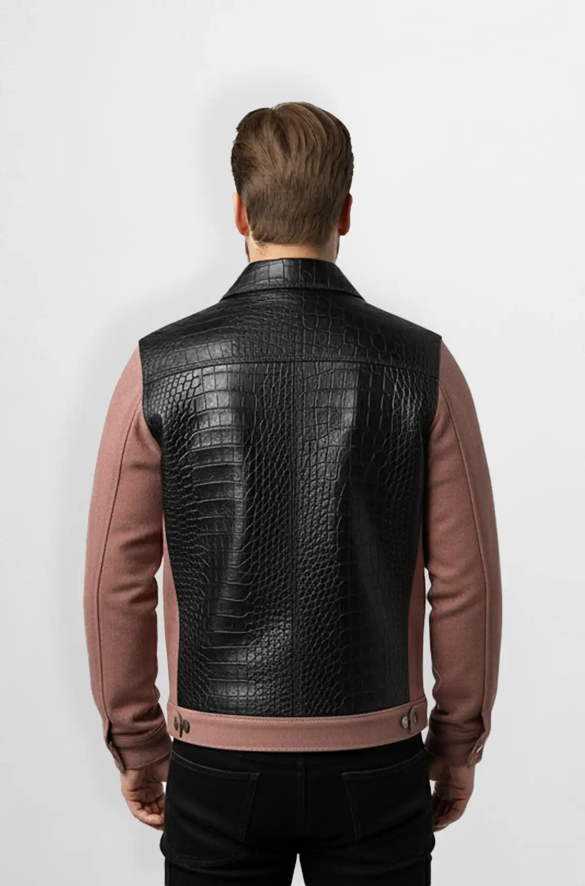 Rosewood Crocodile Panel Heritage Jacket