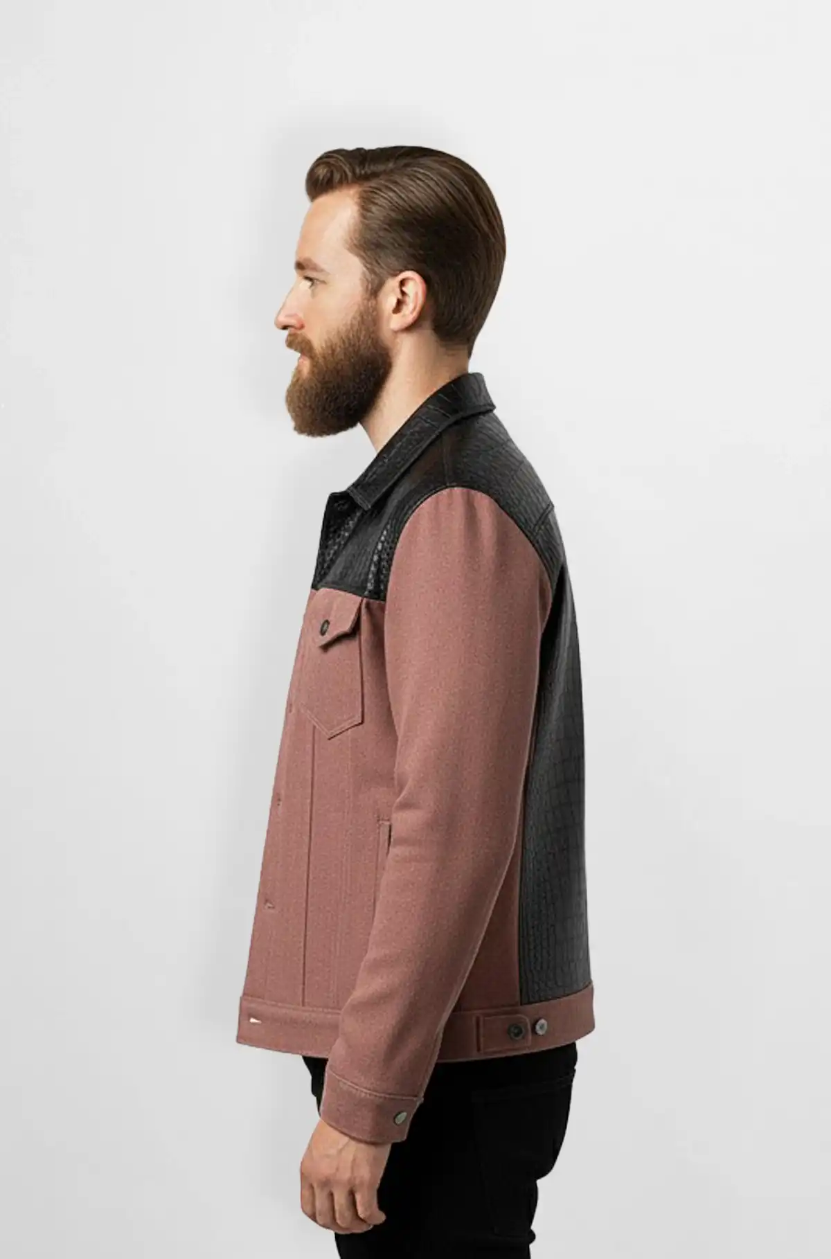Rosewood Crocodile Panel Heritage Jacket